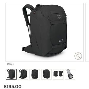 Osprey porter bag 46 ~ like new ~